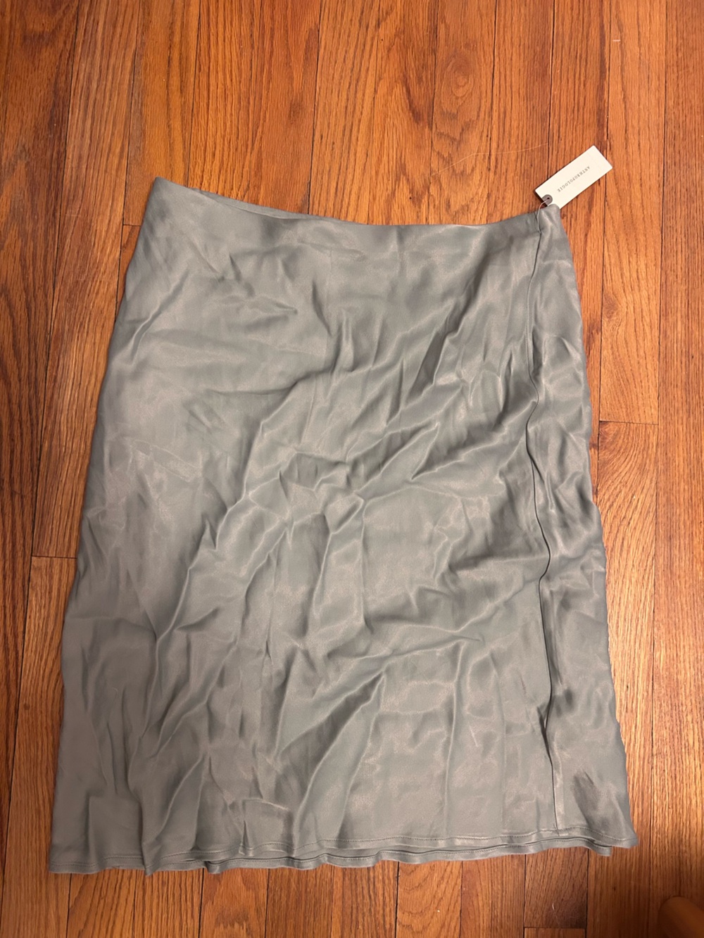 Anthropologie mint green midi Skirt